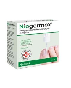 Niogermox Smalto Ciclopirox Onicomicosi Unghie 6,6 ml
