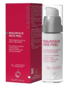 Canova Resurface MD15 Peel Trattamento Notte Rinnovatore 30 ml