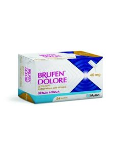 Brufen Dolore 40 mg Granulato Soluzione Orale 24 Bustine