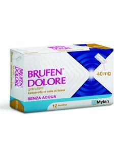 Brufen Dolore 40 mg Granulato Soluzione Orale 12 Bustine