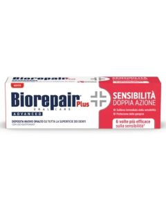 Biorepair Plus Sensitive Dentifricio Doppia Azione per Denti Sensibili 75 ml