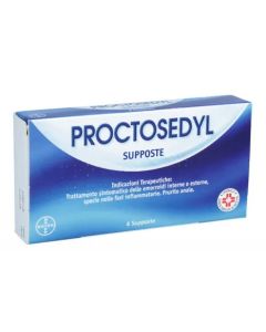 Proctosedyl Idrocortisone Acetato Emorroidi 6 Supposte