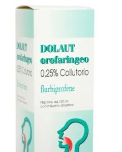 Dolaut Orofaringeo 0,25% Flurbiprofene Collutorio 150 ml