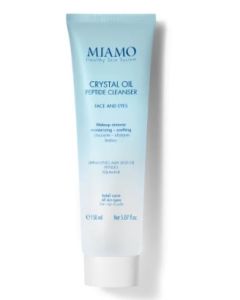 Miamo Total Care Crystal Oil Peptide Cleanser - Struccante idratante e lenitivo per viso e occhi - 150 ml