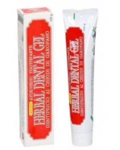 Herbal Dental Gel Dentifricio Ayurvedico Chiodi Di Garofano 100g - Dentifricio Naturale per un Sorriso Brillante