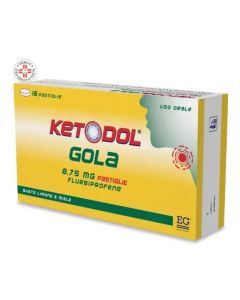 Ketodol Gola 8,75 mg Gusto Limone E Miele 16 Pastiglie