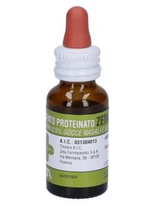 Argento Proteinato Zeta 0,5% Gocce Naali e Auricolari 10 ml