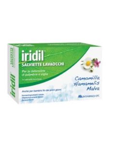 Iridil Salviette Lavaocchi 28 Pezzi