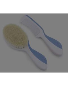 Kit Capelli Spazzola/Pett Blu