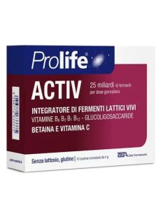Prolife Activ+ Integratore di Fermenti Lattici 10 bustine
