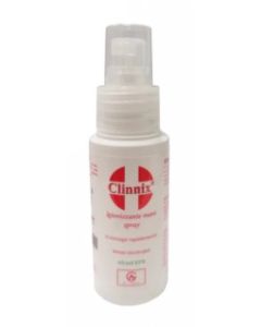 Clinnix Igienizzante Mani Spray 50ml – Antibatterico e Antivirale, Igienizzazione Rapida Senza Acqua