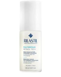 Rilastil Multirepair - Retinol Tech Siero Rinnovatore Antirughe Levigante, 30ml