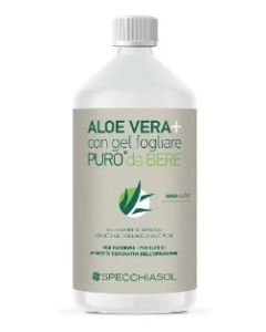 Specchiasol AloeVera+ Succo Puro Integratore Lenitivo Emolliente 1000 ml