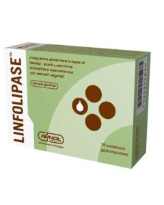 Amnol Linfolipase Integratore Alimentare, 30 Compresse