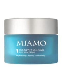 Miamo Longevity Cell Care Crema Viso Tutti i Tipi di Pelle Texture Burrosa 50 ml