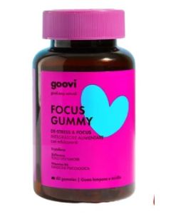 The Good Vibes Company Goovi De-stress&focus Focus Gummy 60 Gummies
