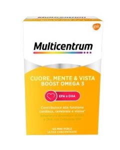 Multicentrum cuore mente vista boost omega 3 60 capsule