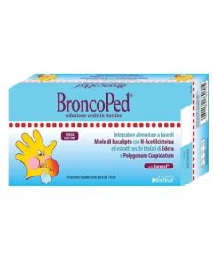 BrancoPed integratore per l'apparato respiratorio 14 bustine 10ml