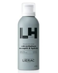 Lierac Homme Mousse Barba Anti-irritazione/Ammorbidisce/Idrata 150ml