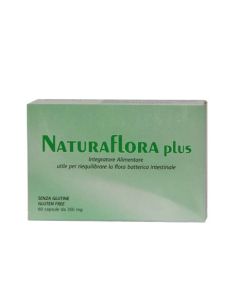 NATURAFLORA Plus Integratore 60 Capsule