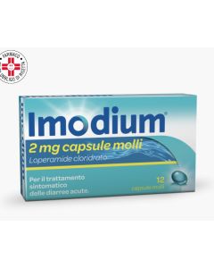 Imodium 2 mg – 12 Compresse per Diarrea Acuta
