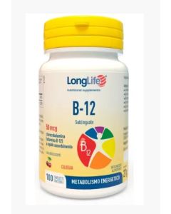 LongLife B12 Integratore Metabolismo Energetico – 100 tavolette