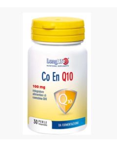 LongLife Co En Q10 100mg - Integratore Antiossidante 30 Perle