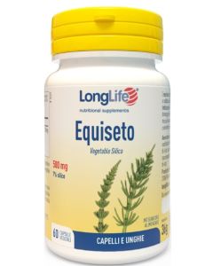 LongLife Equiseto 60 Capsule – Integratore per Drenaggio dei Liquidi e Benessere di Capelli e Unghie