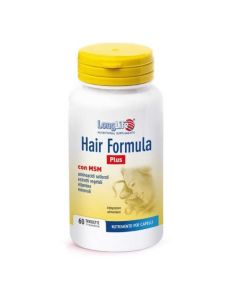 LongLife Hair Formula Plus 60 tavolette – Integratore per capelli forti e sani

