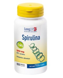 LongLife Spirulina Bio 100 Capsule – Energia e Vitalità con Spirulina Biologica