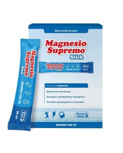 Natural Point - Magnesio Supremo Integratore Alimentare, 20 Stick