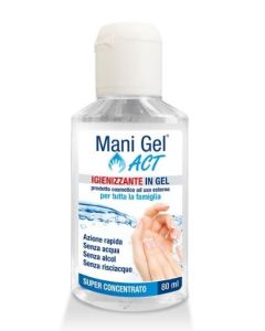 Mani Gel Act 80 ml – Igienizzante Mani Senza Acqua e Senza Alcol