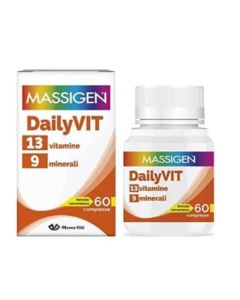  Massigen Dailyvit - Integratore Multivitaminico Multiminerale 60 Compresse