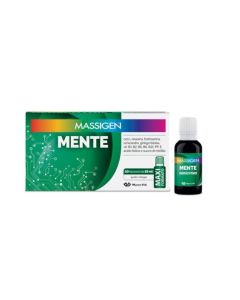 Massigen Mente – 10 flaconcini da 25 ml (memoria e concentrazione)