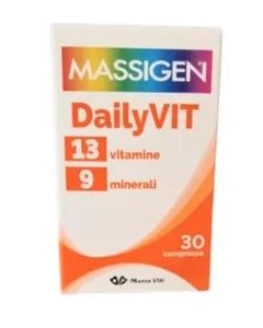 Massigen Dailyvit+ Integratore Multivitaminico Multiminerale 30 Compresse