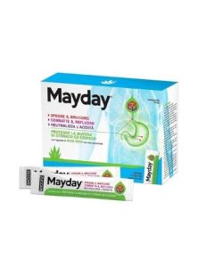 Mayday 24 bustine 10ml integratore energetico con taurina caffeina e vitamine

