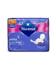 Nuvenia Sottile Notte Ali 10pz