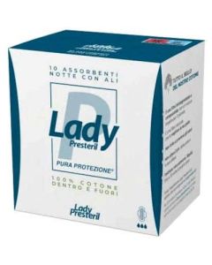 Lady Presteril 10 assorbenti notte con Ali