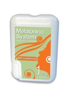 Melatonina System 1 mg 300 compresse – integratore sonno

