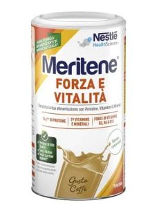 Meritene Forza e Vitalità Polvere Caffè Integratore Proteine Vitamine e Minerali 270 g