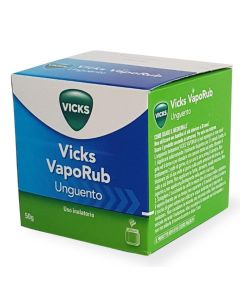 Vicks Vaporub Canfora Unguento per Uso Inalatorio 50 g 97%