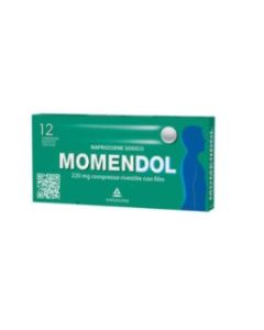 Momendol  -Compresse 220 mg Naprossene 12 Compresse Rivestite 100%