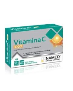 Named Vitamina C 1000 - Integratore per il Sistema Immunitario 40 compresse