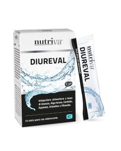 Nutriva Diureval 15 Stick Pack – Integratore Drenante Naturale