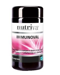 Nutriva Immunoval 30 compresse – integratore per rinforzare il sistema immunitario


