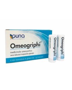 Omeogriphi – 6 flaconcini monodose 1 g Rimedio omeopatico influenza & raffreddore