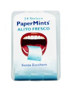 PaperMints Alito Fresco Strisce Alitosi 24 Pezzi