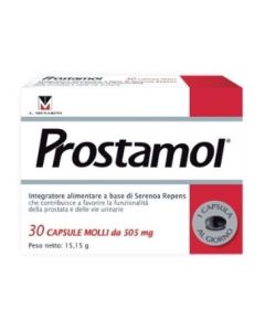 Prostamol – Integratore Serenoa Repens 30 Capsule Molli per Benessere Prostata