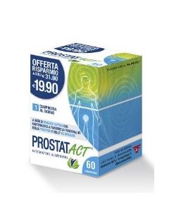 Prostat Act 60 Compresse – Integratore per la Salute della Prostata e delle Vie Urinarie