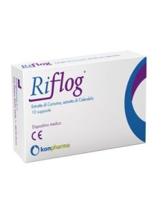 Riflog CM – 10 Supposte da 2 g Lenitivo e Coadiuvante Antinfiammatorio